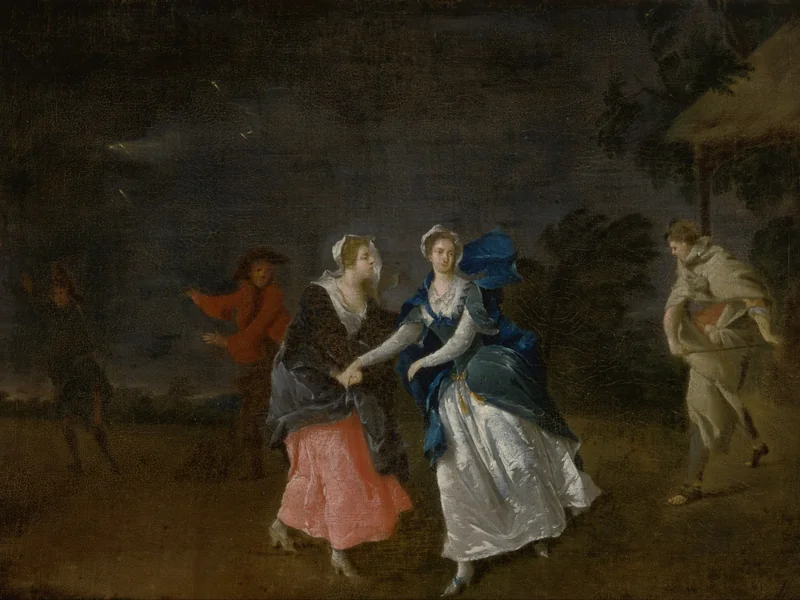 1697-Peter van Bleeck - Mrs. Cibber as Cordelia